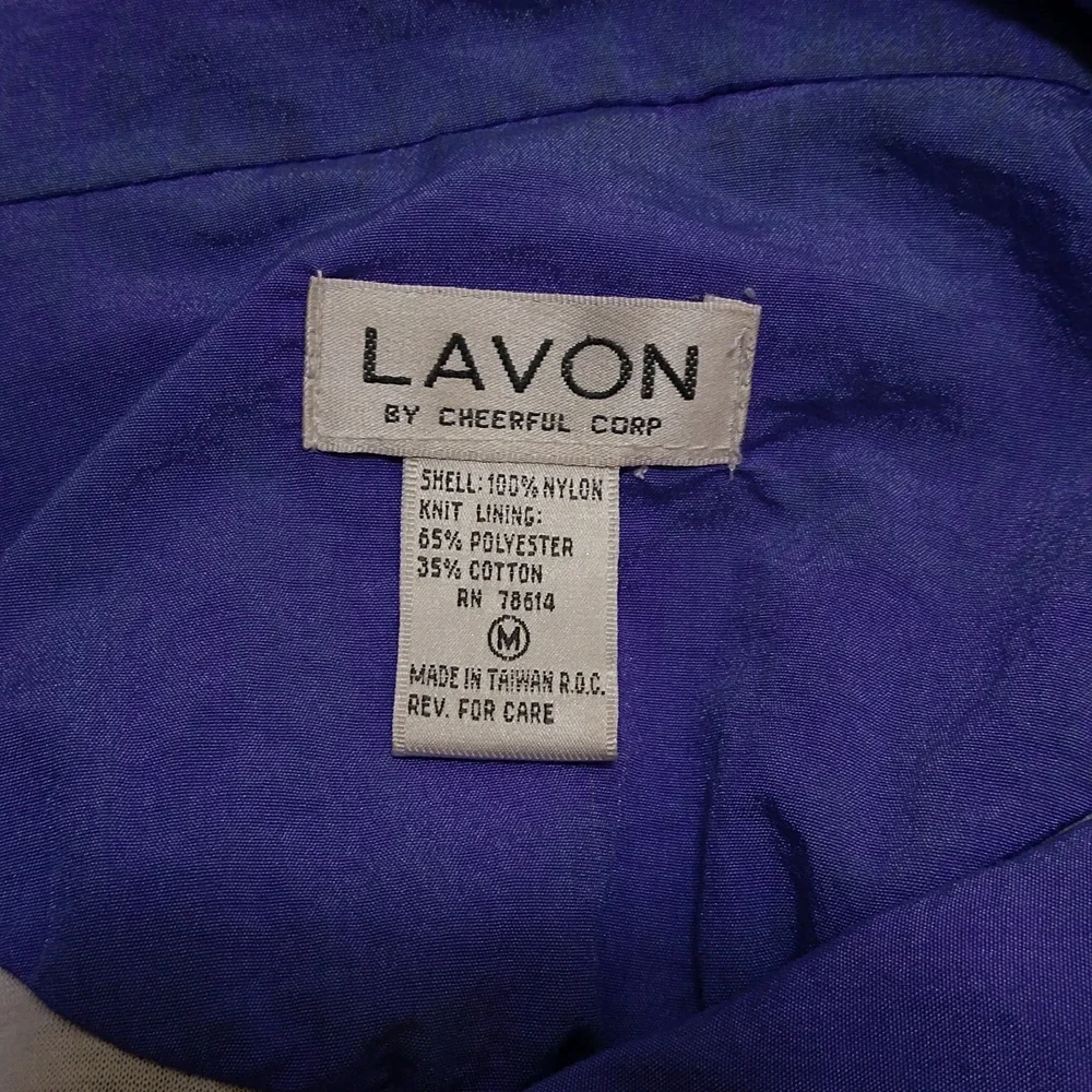 Vintage Nylon Color-Block Windbreaker - Sz Medium - Picture 5 of 5